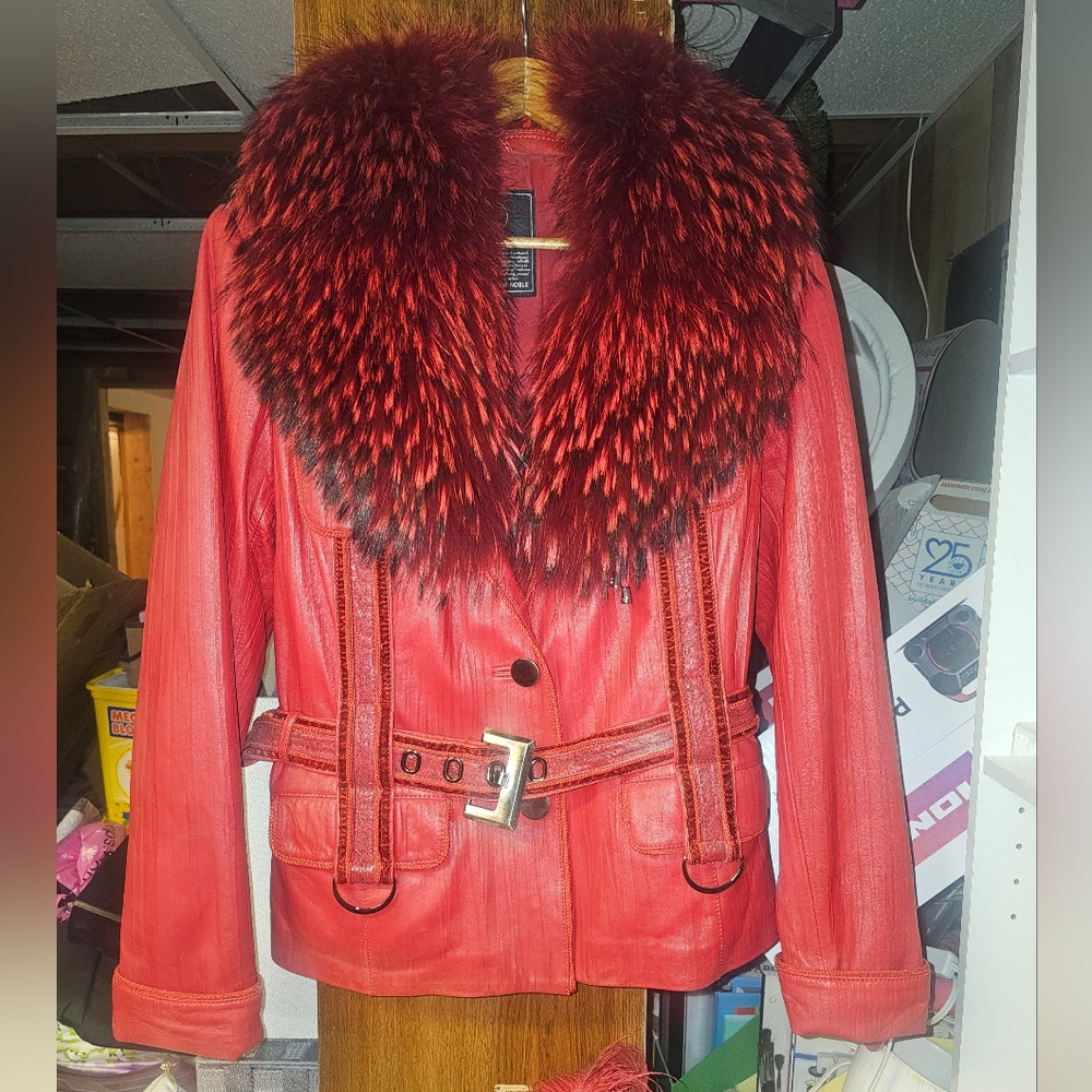 Real Leather Coat